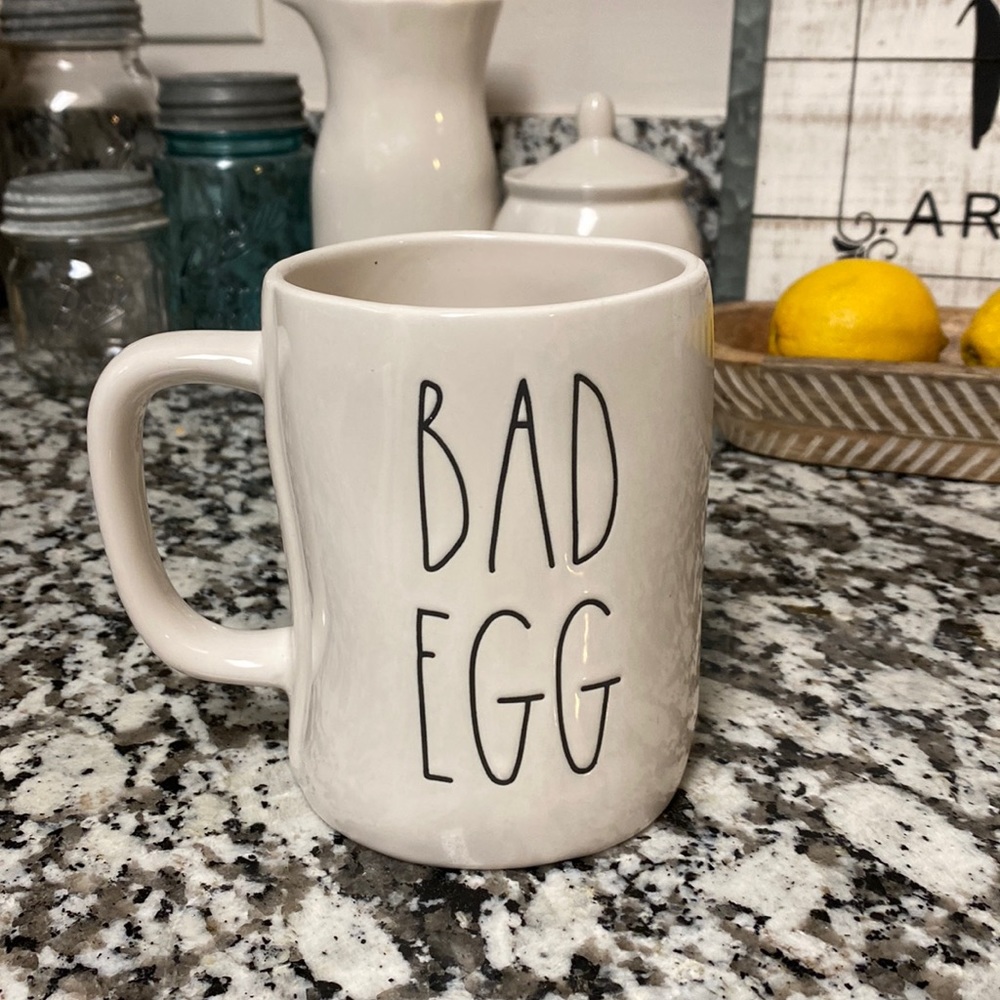 Bad egg good egg Rae Dunn mug